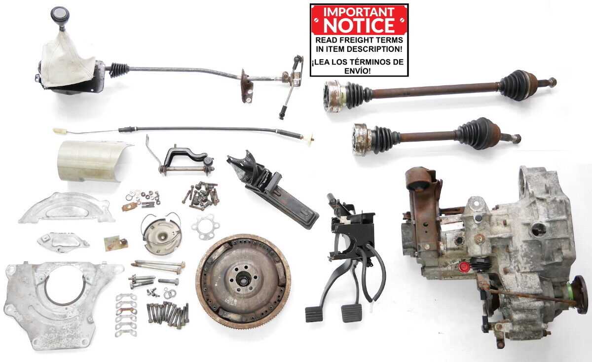 vw transmission parts diagram