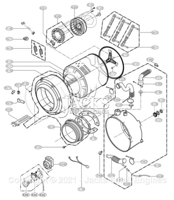 lg wm2101hw parts diagram