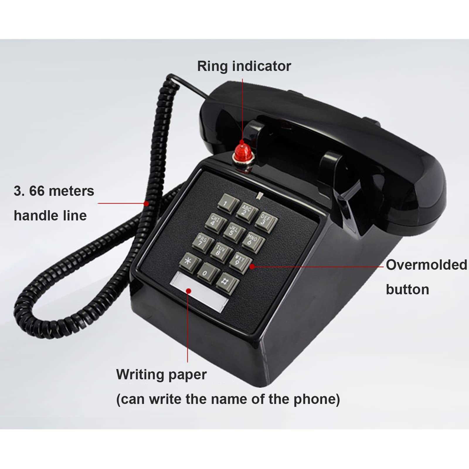 old telephone parts diagram