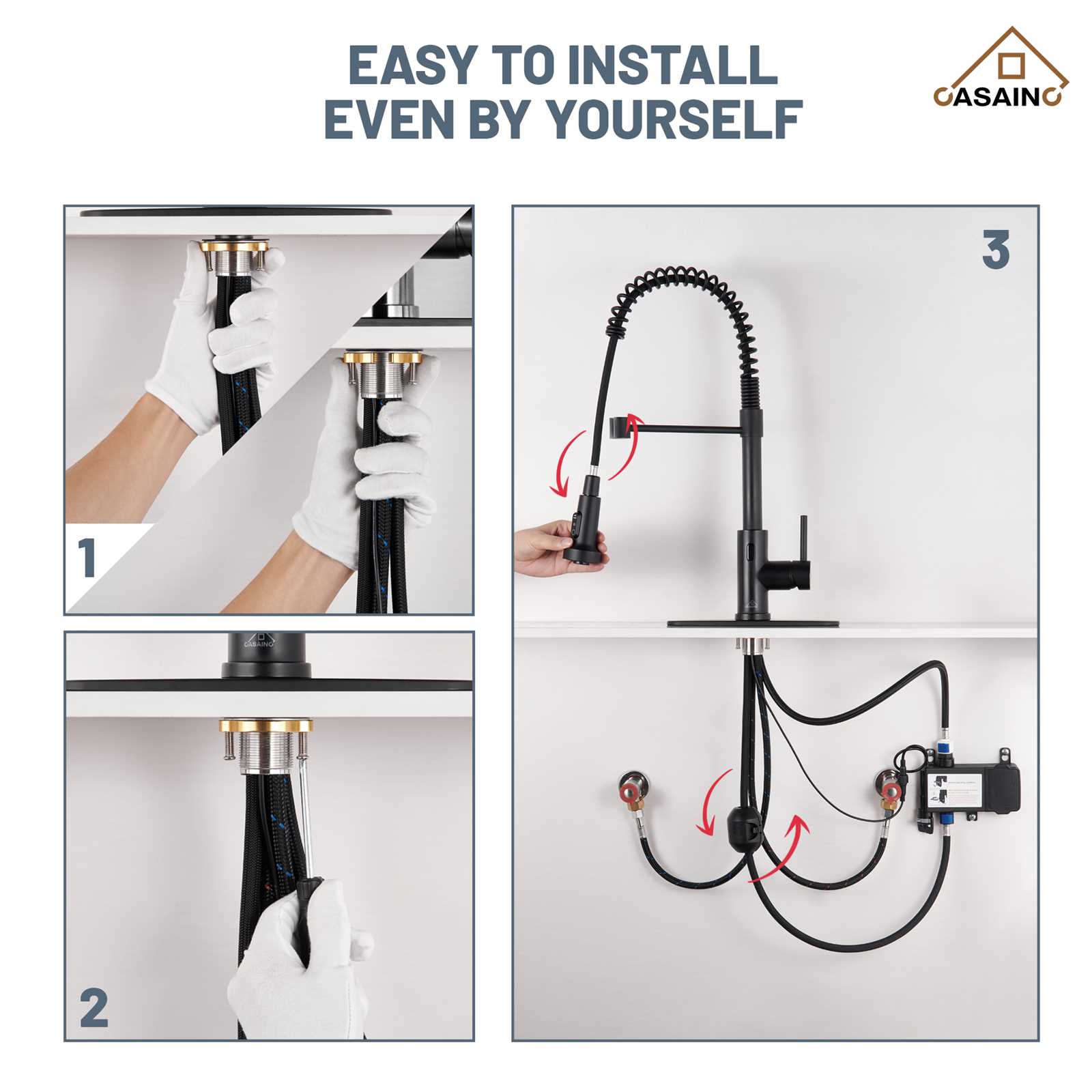 sink sprayer parts diagram