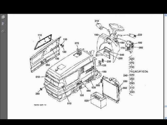 kubota l3010 parts diagram