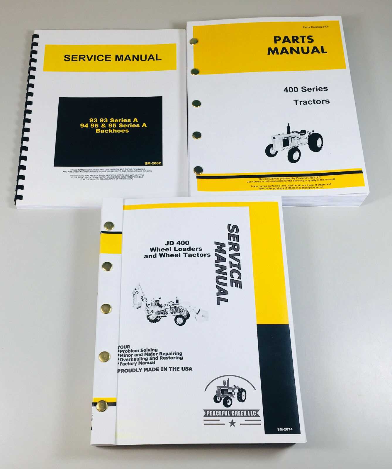 john deere 400 parts diagram