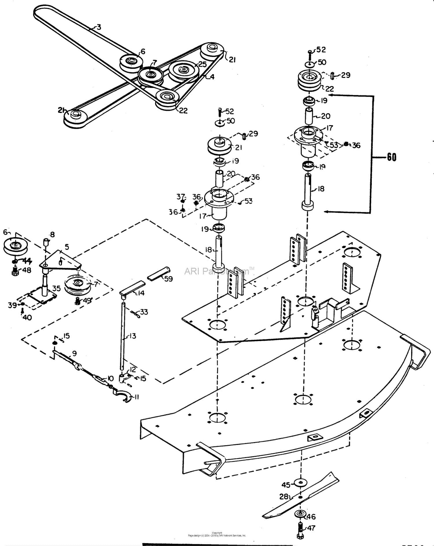 dixie chopper parts diagram