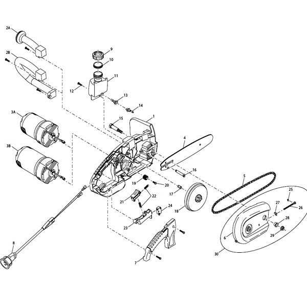 chainsaw chain parts diagram