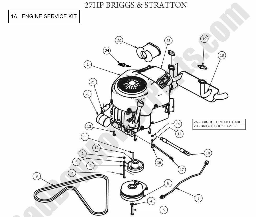 26 hp briggs and stratton engine parts diagram