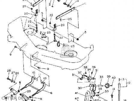 john deere x534 parts diagram