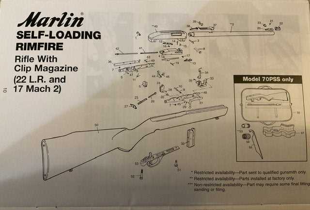 marlin model 60 parts diagram