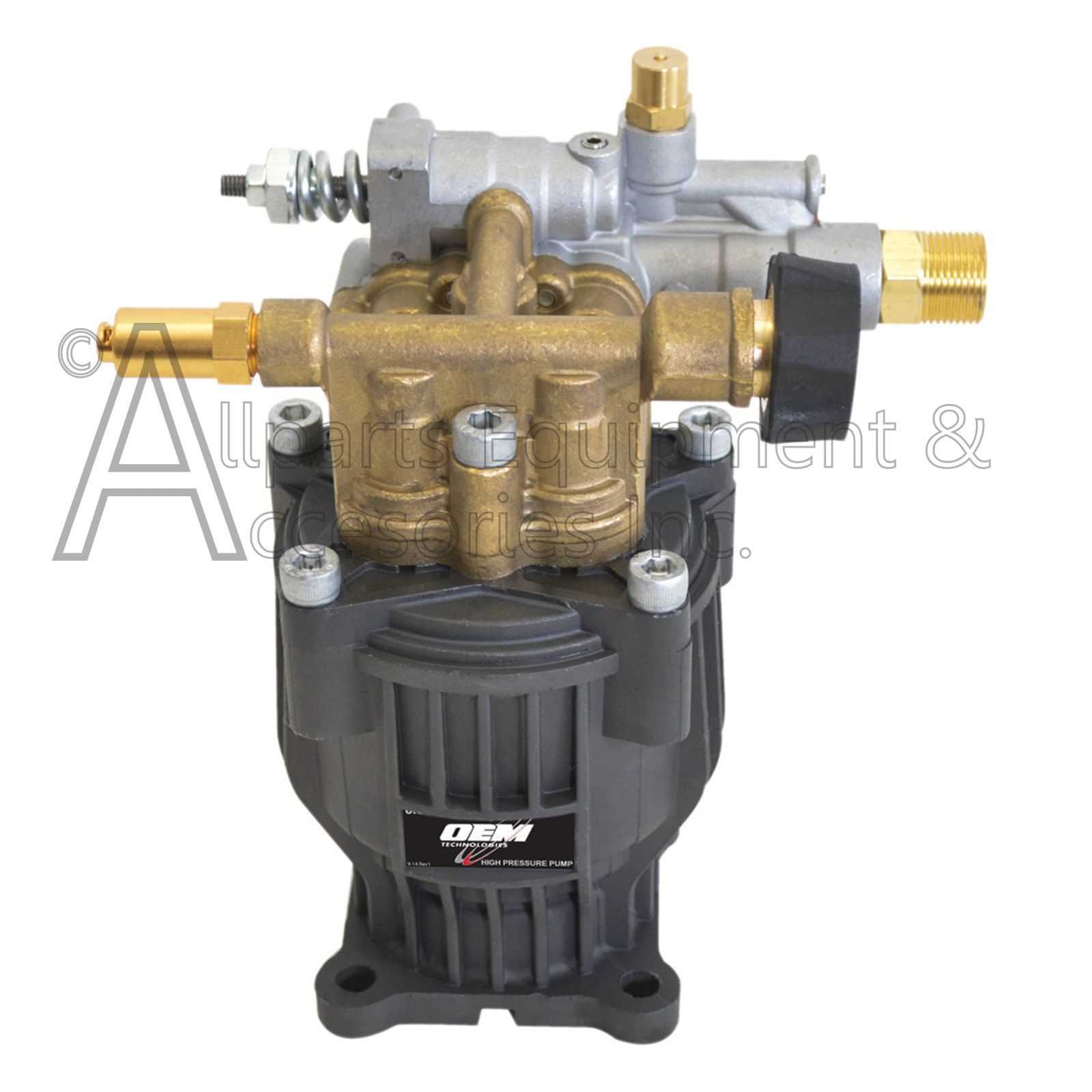 oem pressure washer pump parts diagram