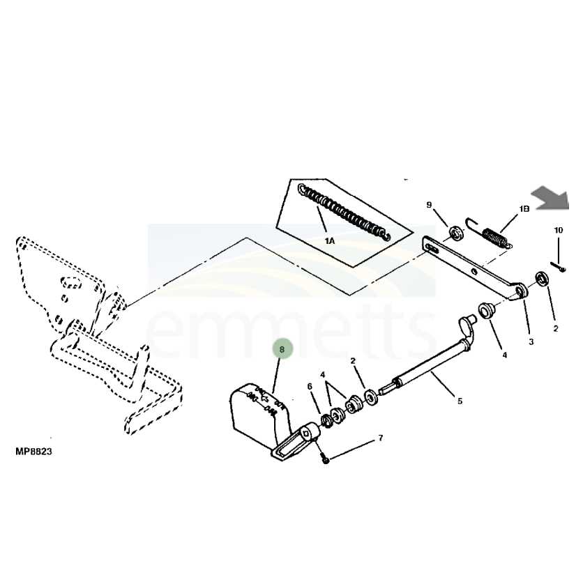 john deere 160 parts diagram