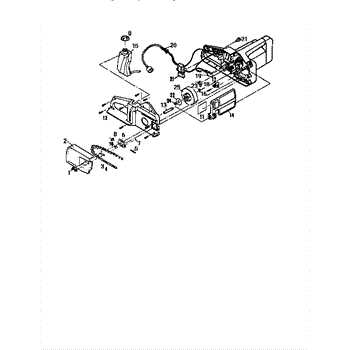 mcculloch chainsaw parts diagram