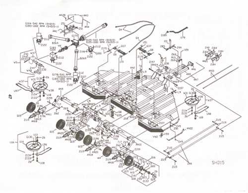 dixon mower parts diagram