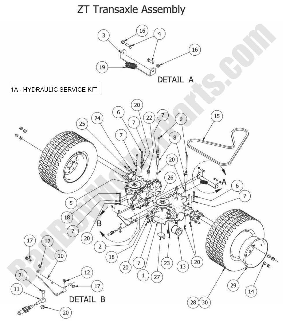 bad boy zt elite 60 parts diagram