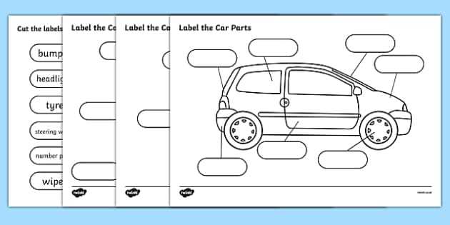 car diagram parts