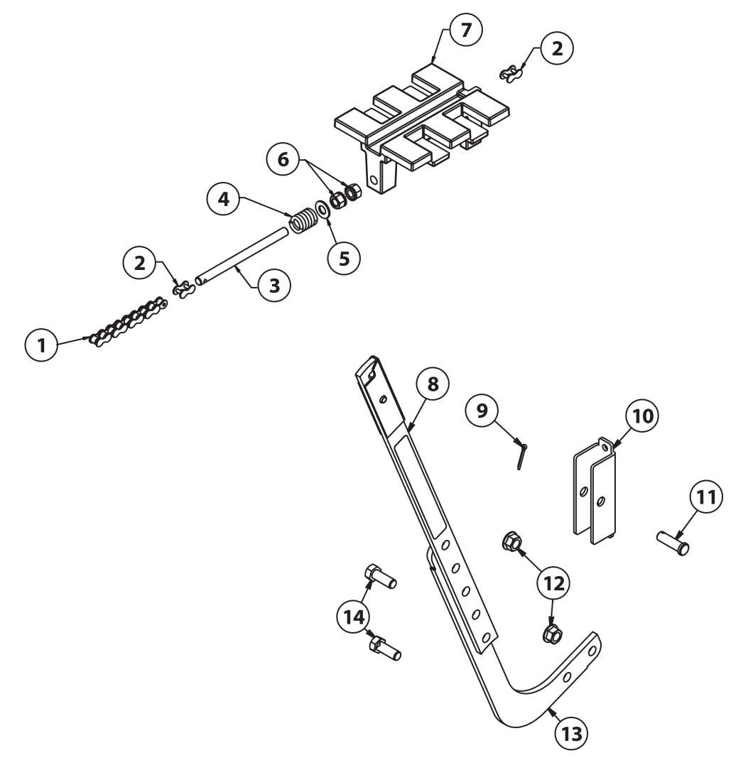 commercial overhead door parts diagram