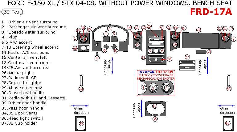 2008 ford f150 parts diagram