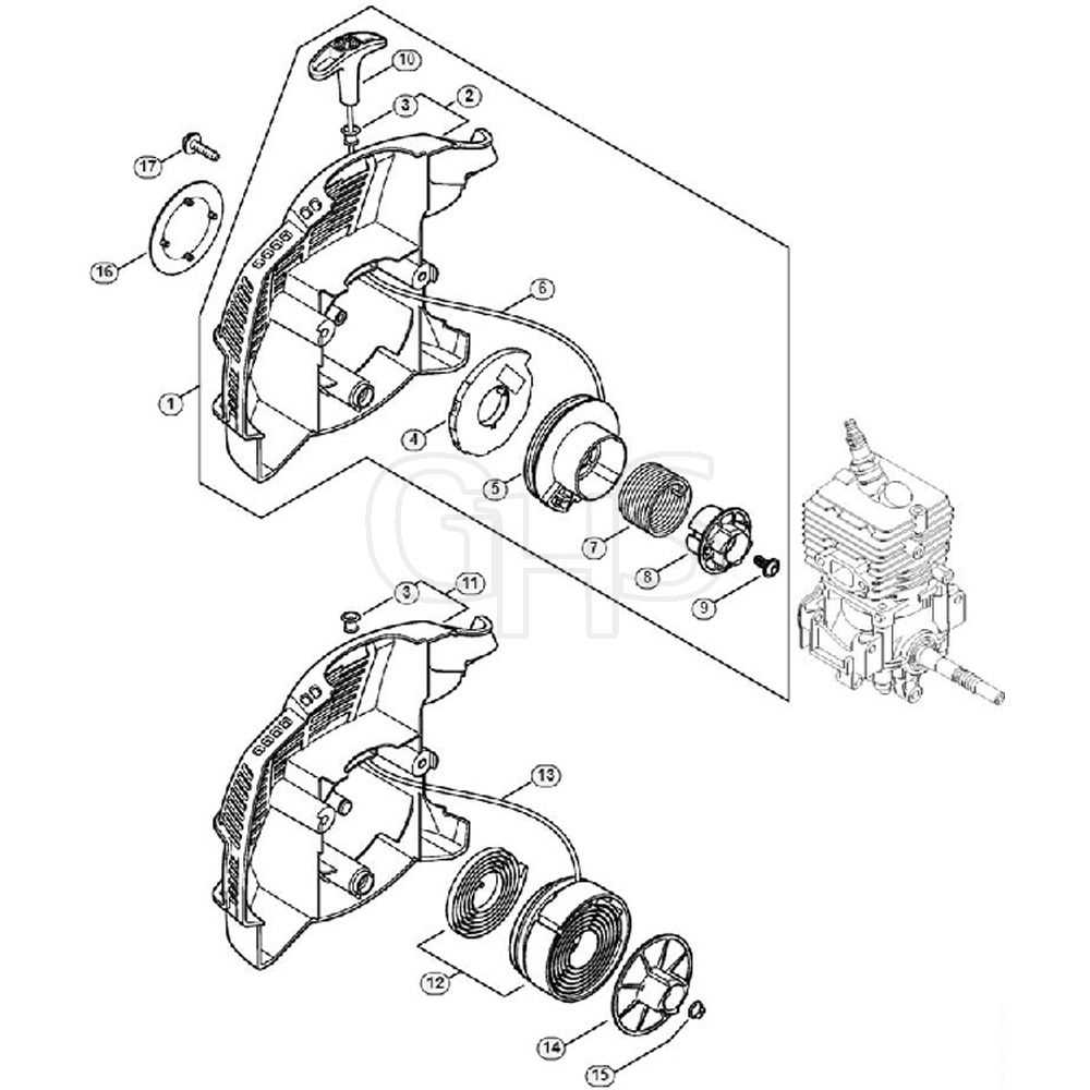 stihl fs40c parts diagram