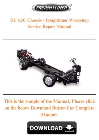 freightliner xc chassis parts diagram