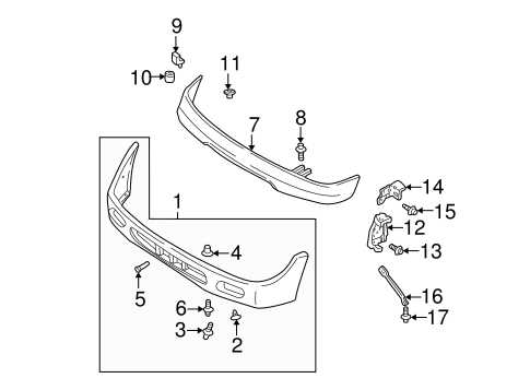 nissan xterra parts diagram