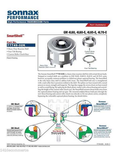 4l60 parts diagram