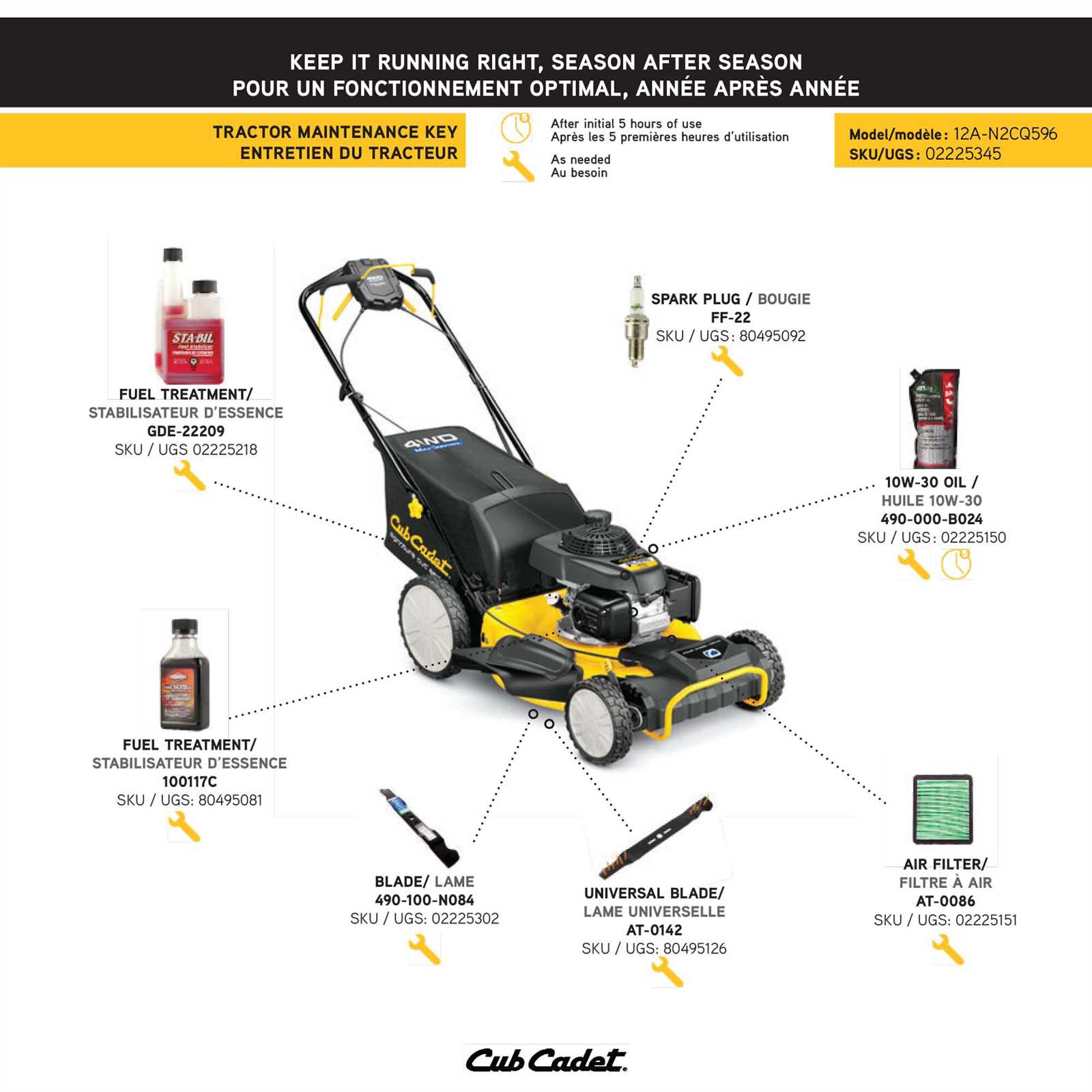 cub cadet sltx 1054 parts diagram