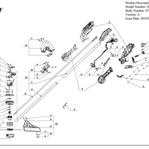 stihl weedeater parts diagram