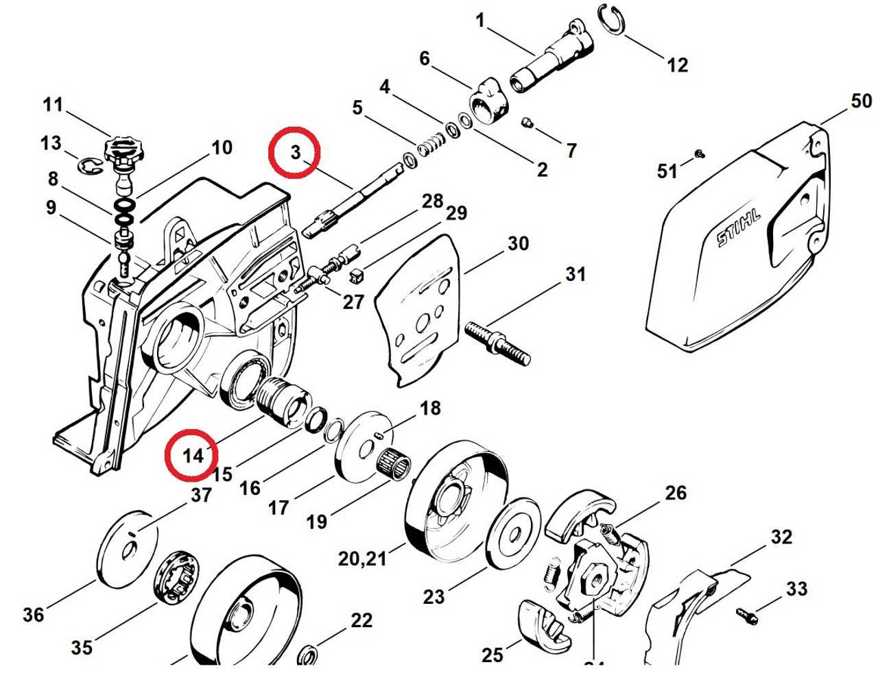 stihl ms661c parts diagram