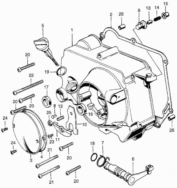 dirt bike parts diagram