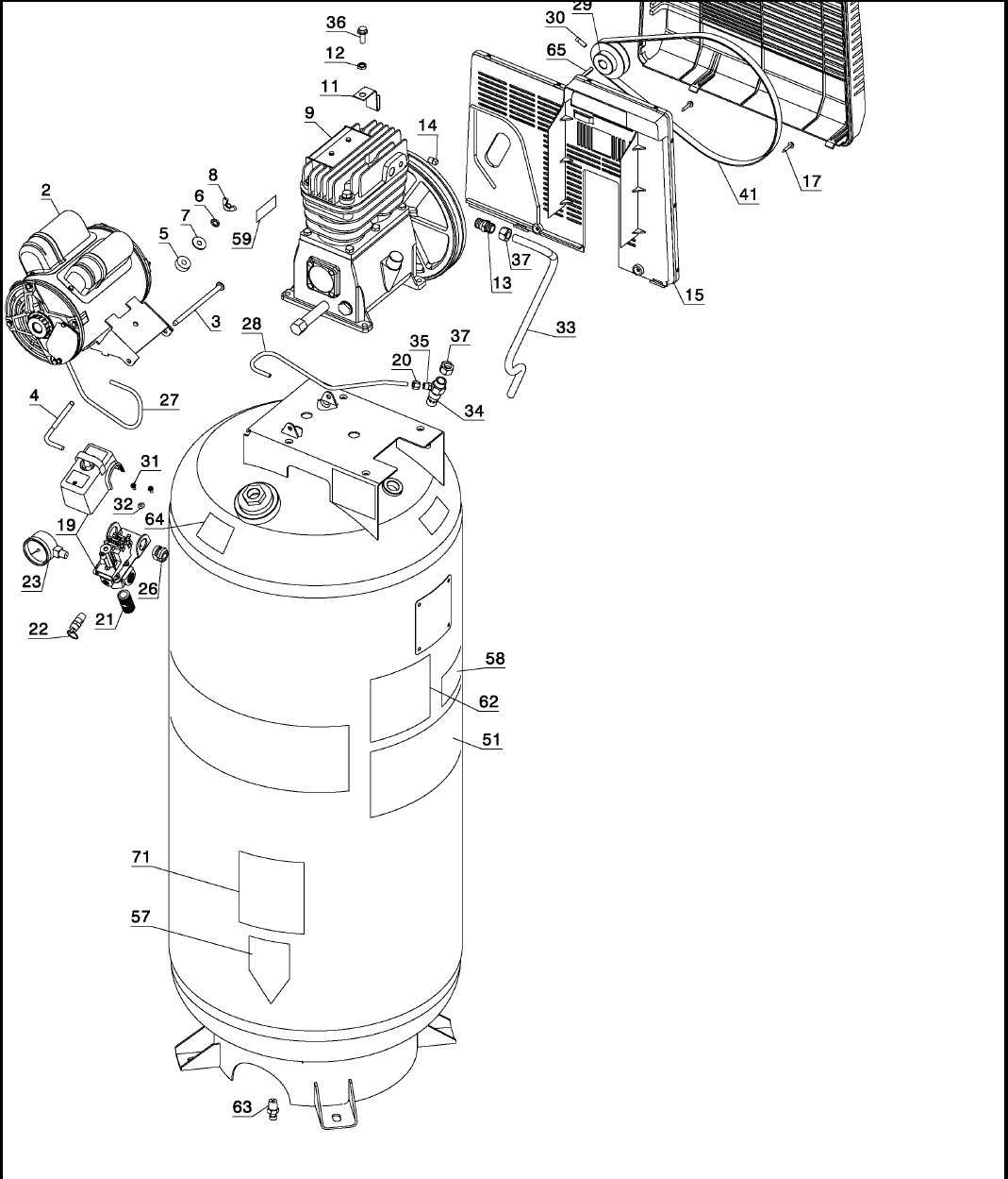 porter cable parts diagram