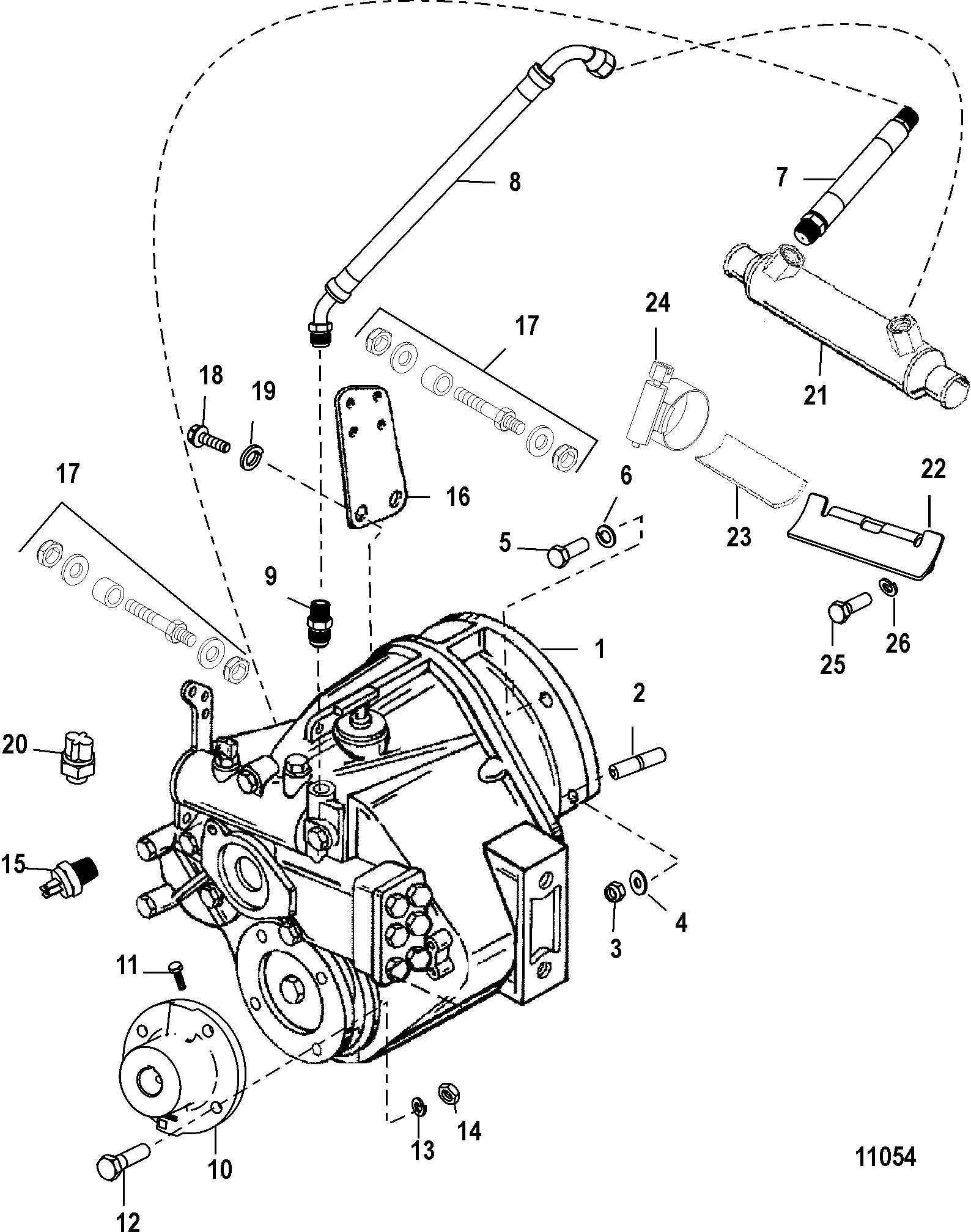 mercruiser 5.7 parts diagram