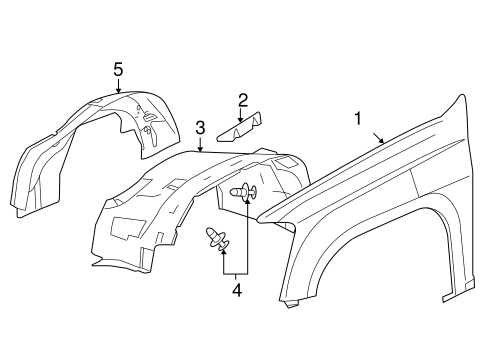 chevrolet colorado parts diagram