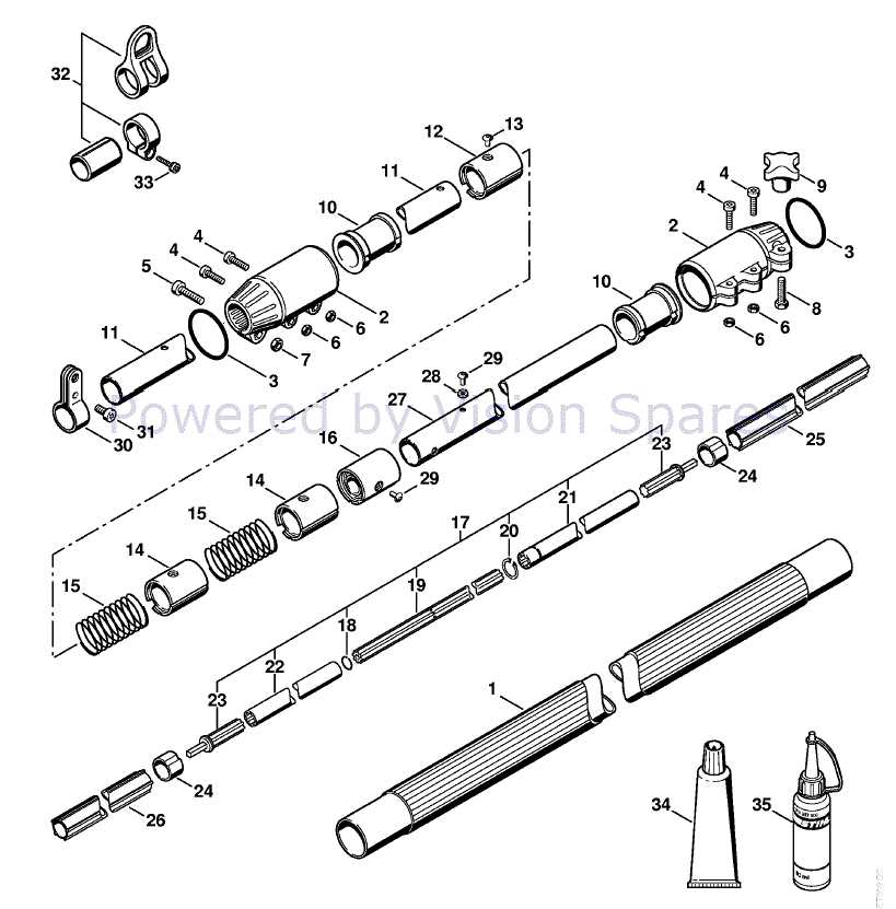 stihl ht 131 parts diagram