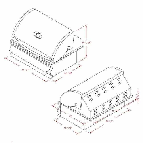 blaze grill parts diagram