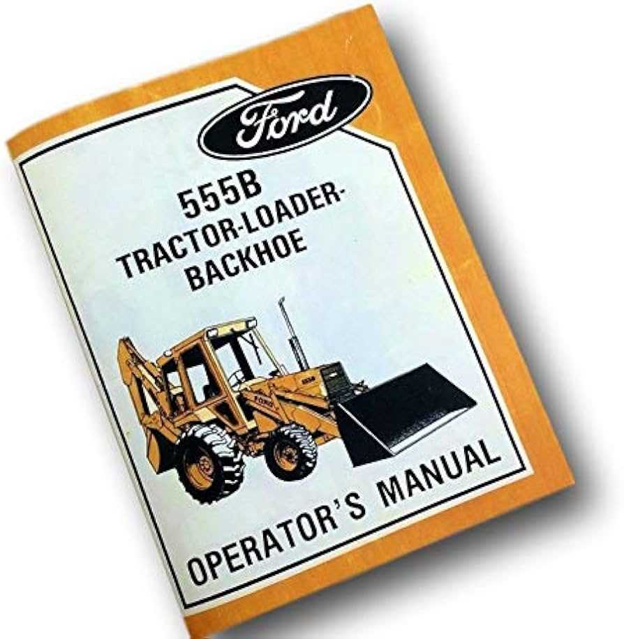 ford 555b backhoe parts diagram