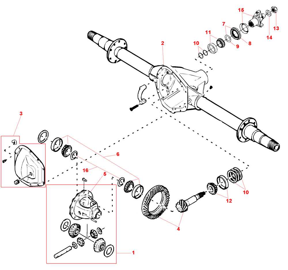 differential parts diagram