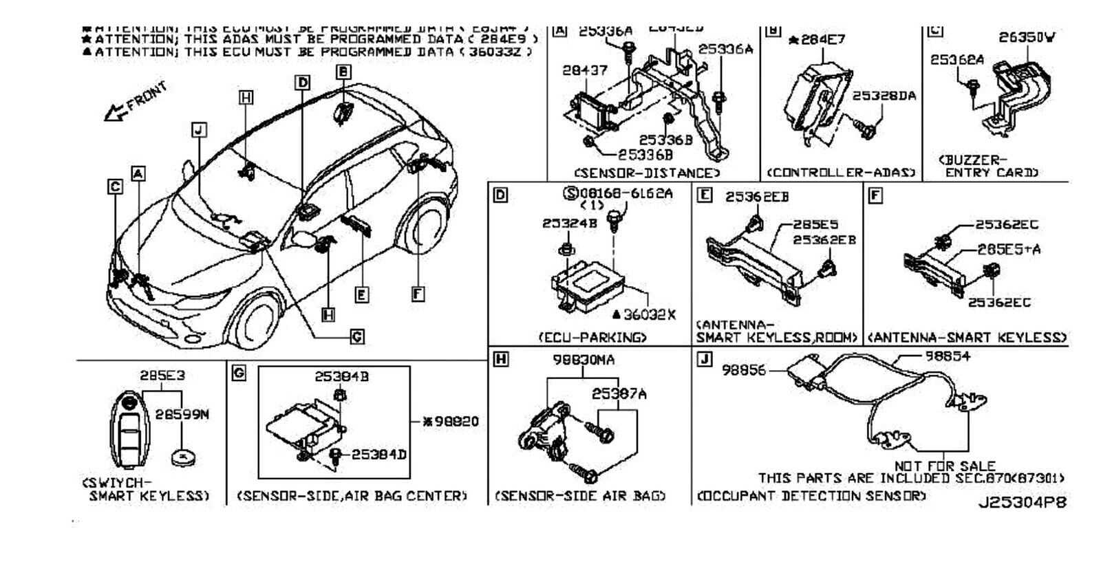 2018 nissan rogue parts diagram