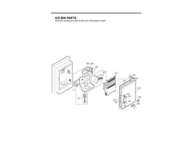 ice maker parts diagram