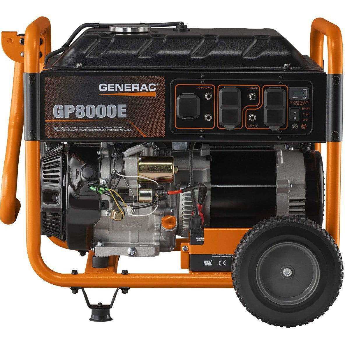 generac gp8000e parts diagram