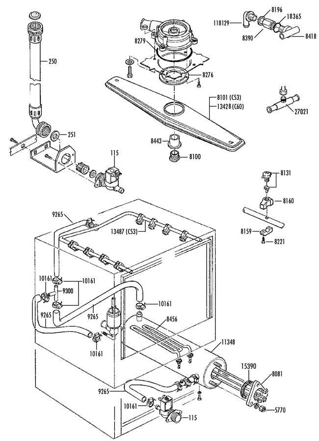 kenmore washer model 110 parts diagram