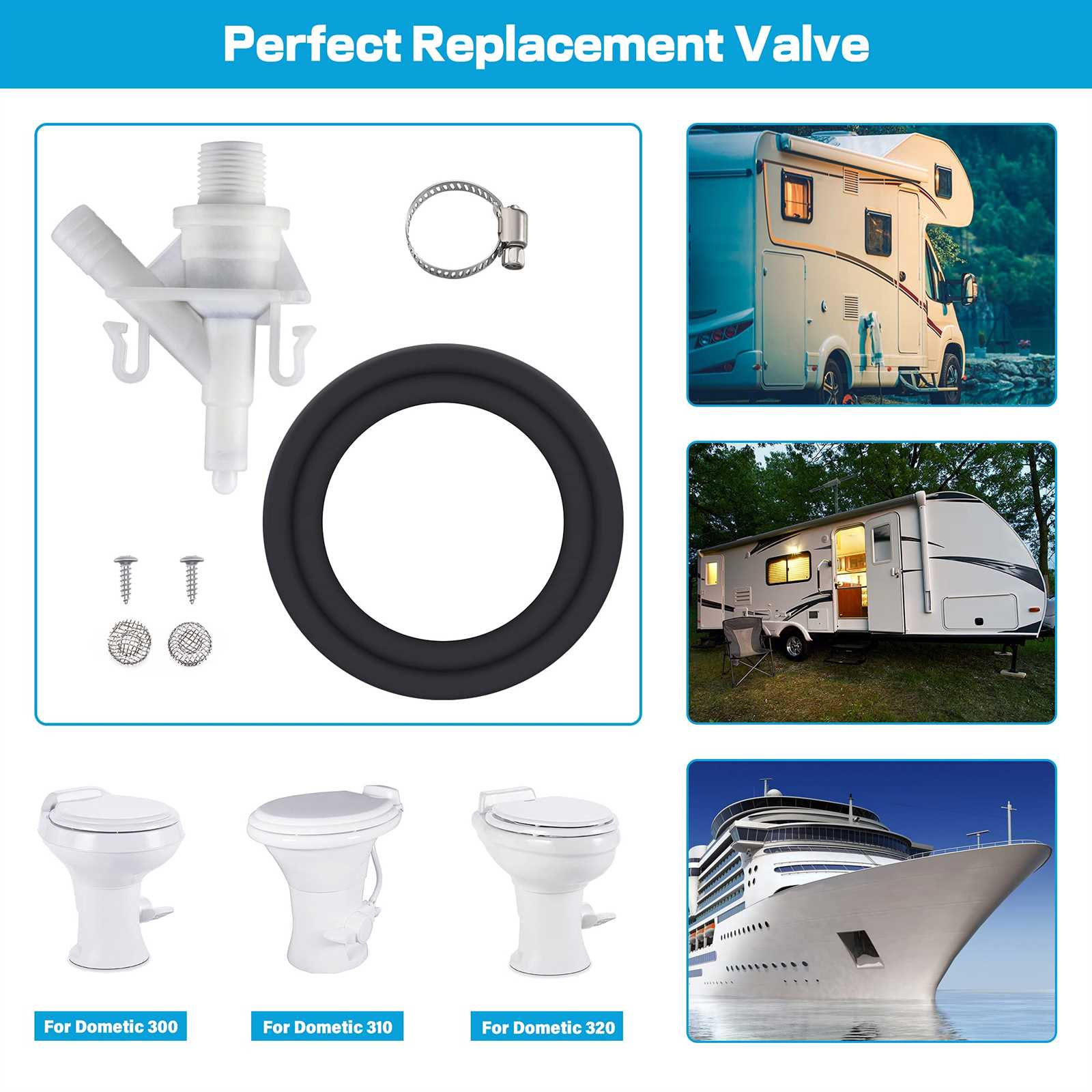 dometic 310 rv toilet parts diagram