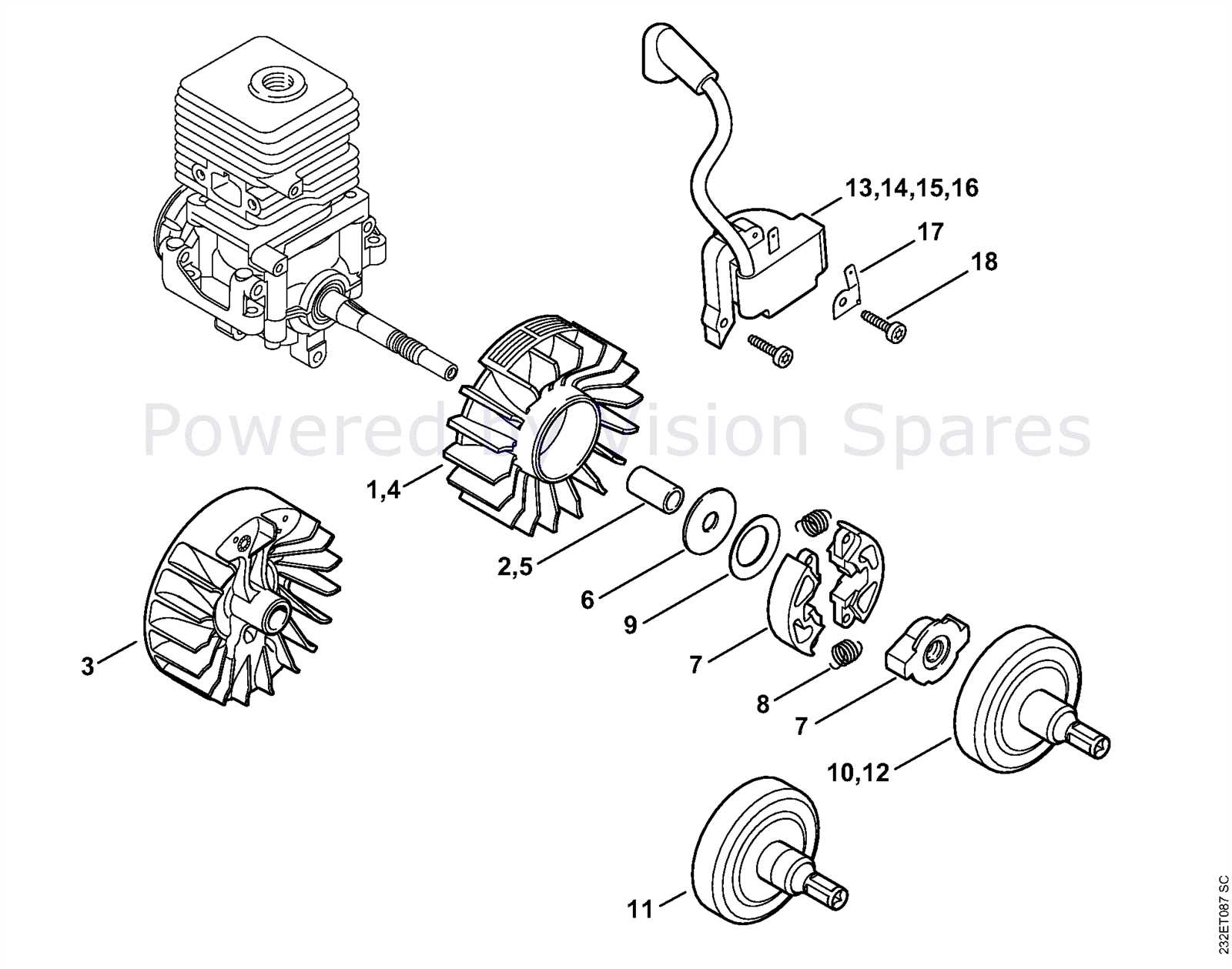 stihl fs38 parts diagram