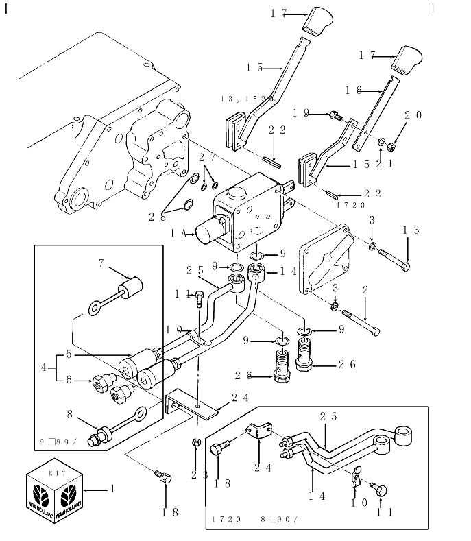 ford 1720 parts diagram