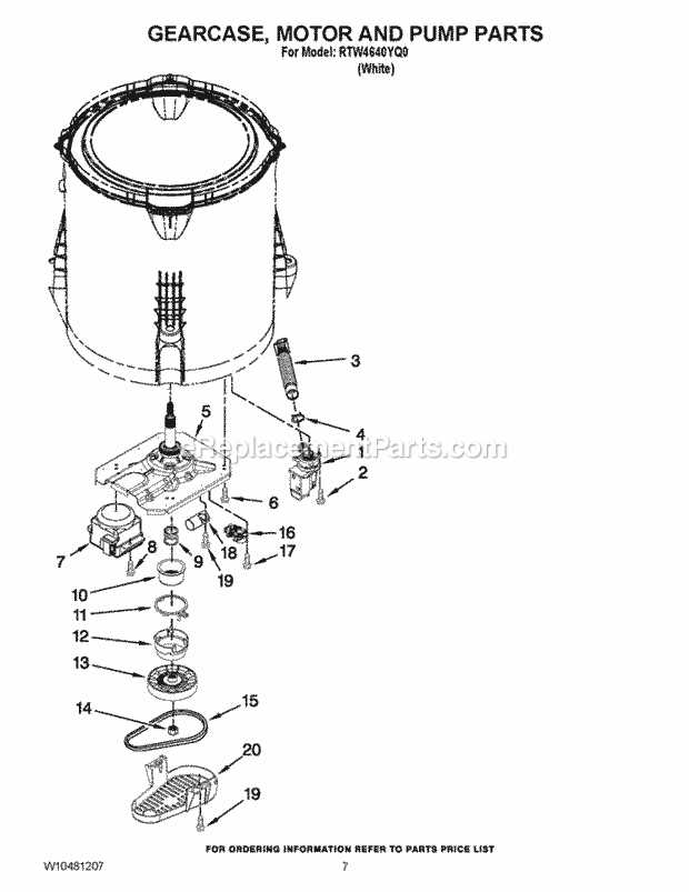 roper dryer parts diagram