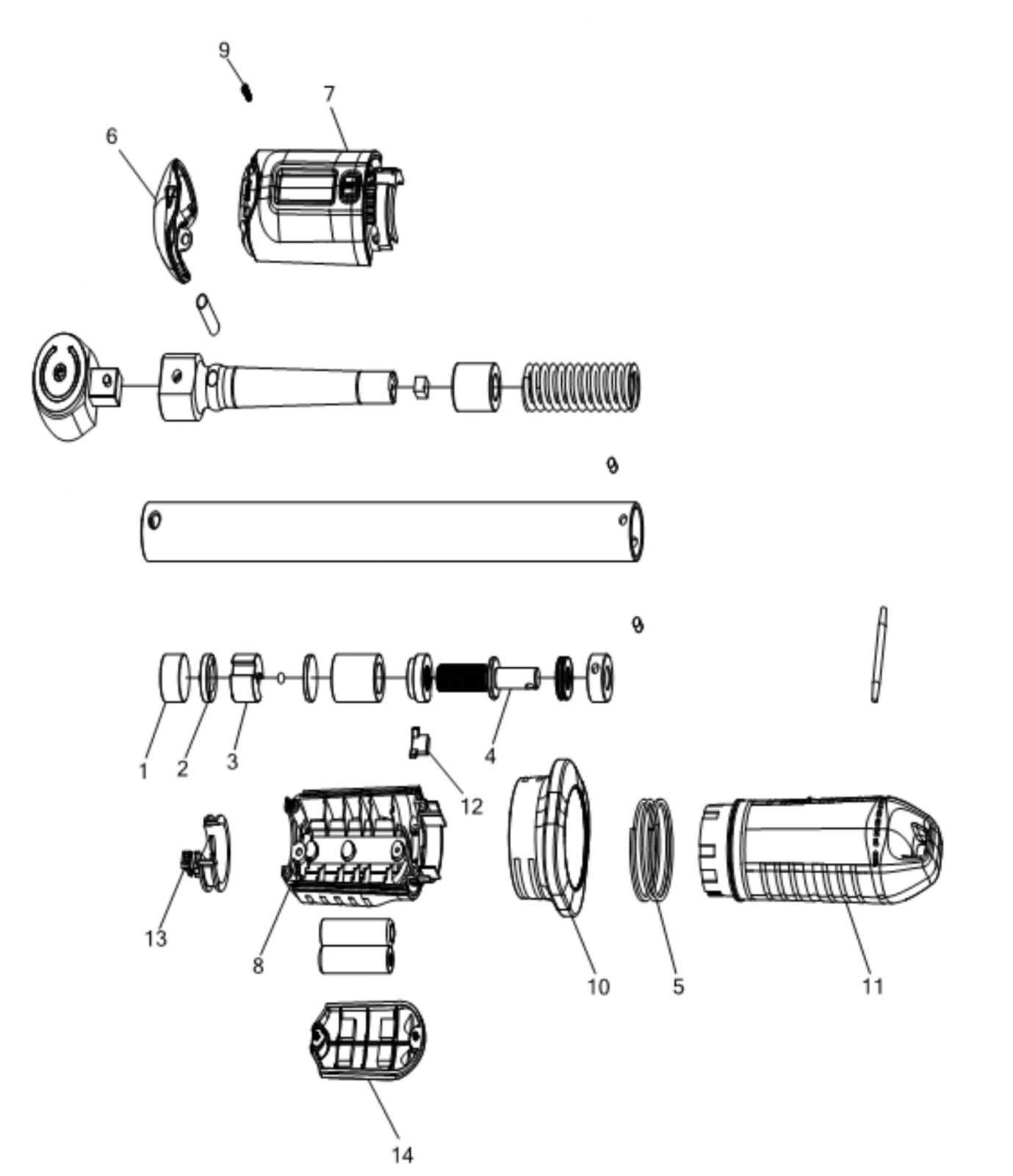 torque wrench parts diagram