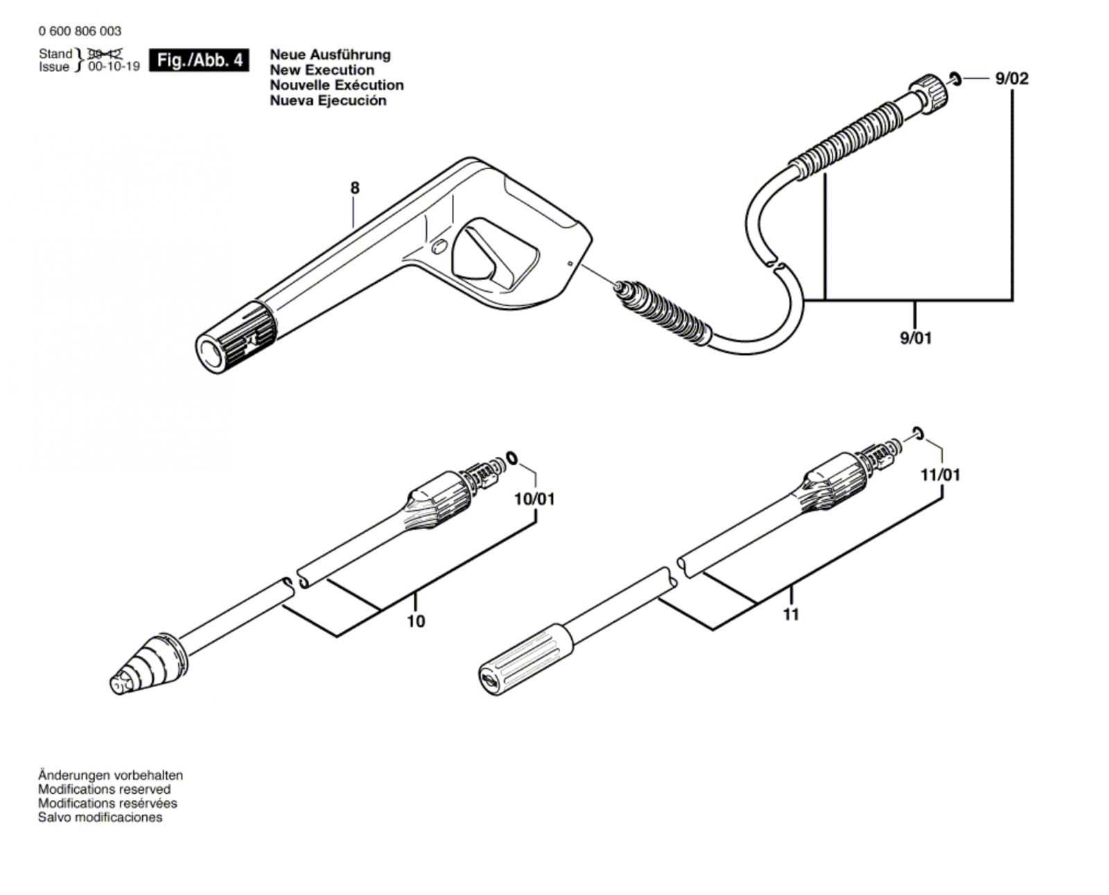 pressure washer gun parts diagram