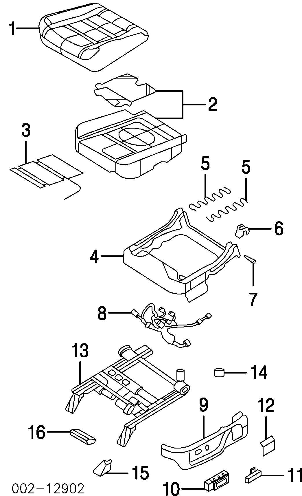 ford freestyle parts diagram