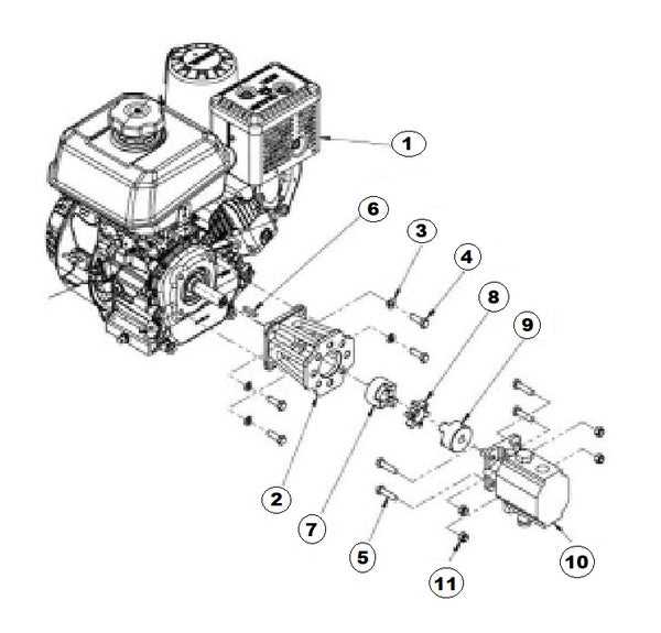 mtd 20 ton log splitter parts diagram