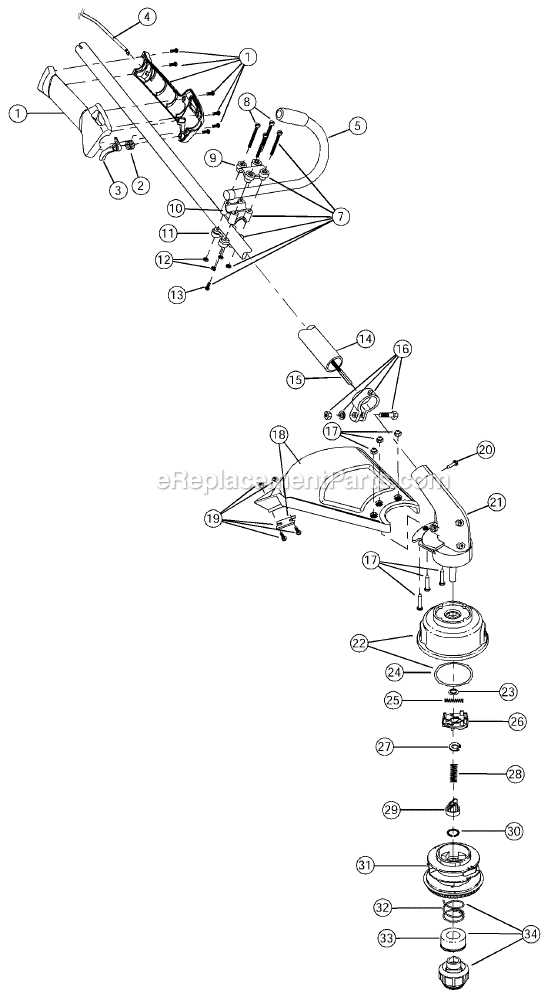 ryobi ry252cs parts diagram