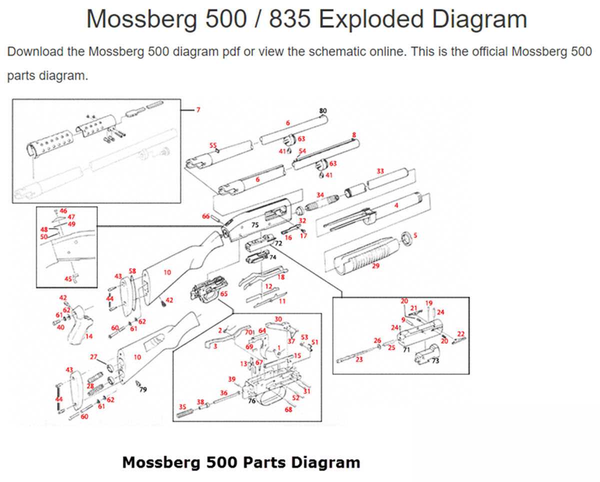 marlin model 39 parts diagram