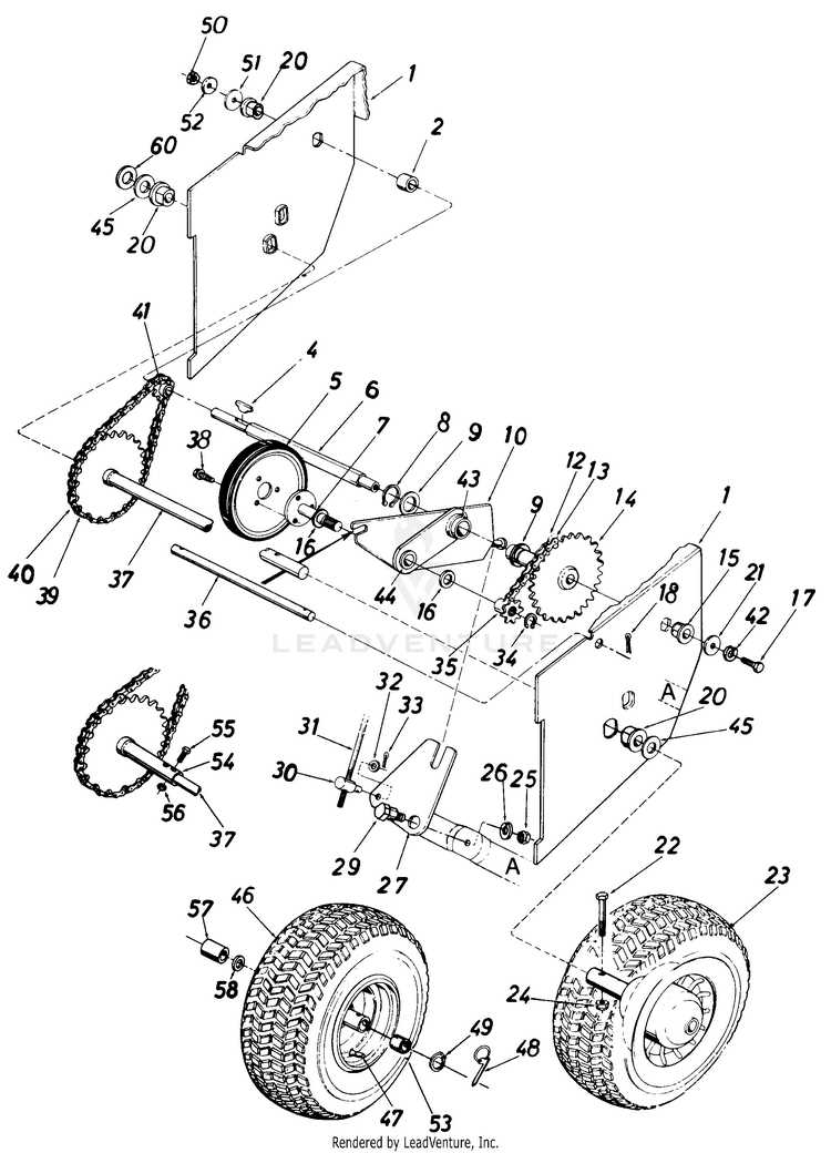 mtd edger parts diagram