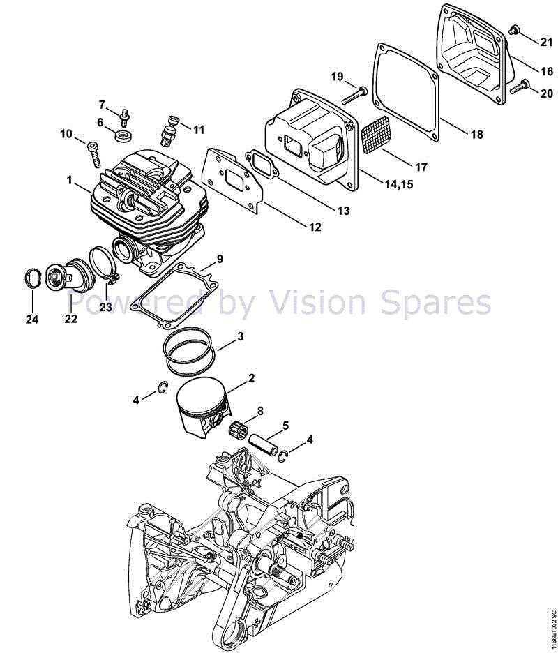 stihl ms661 parts diagram